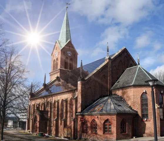 Sarpsborg kirke, Sarpsborg church, Norway, Ingunn Eriksen (Foto: Stephan Kormann)