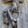 David mit der Harfe (Chartres) ck (Foto: Christoph Knoch)