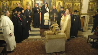 Griechisch-katholisches Patriarchat - Schlussegen aller  (Foto: Christoph Knoch)