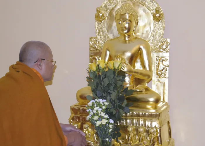 Buddhastatue aus Thailand (Foto: Christoph Knoch) Buddhastatue aus Thailand (Foto: Christoph Knoch)