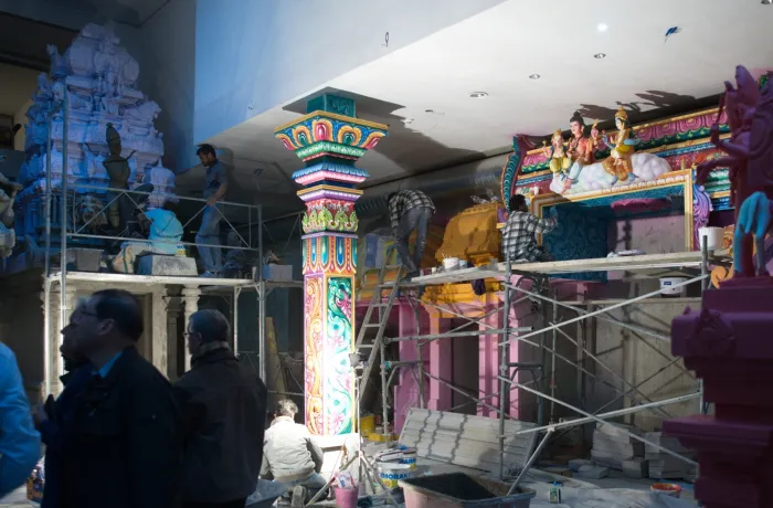 Hindu-Tempel (Foto: Christoph Knoch) Hindu-Tempel (Foto: Christoph Knoch)