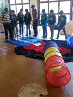 (28.02.2015) Agenten auf dem Weg (Foto: Jugend Arbeit) (28.02.2015) Agenten auf dem Weg: Die Agenten, welche das Leben retten müssen, stehen nach ihrem Trainigscamp vor einer noch unbekannten Situation. (Foto: Jugend Arbeit)