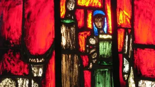 Weihnachten Kirchenfenster (Foto: Kirchenweb Bilder)