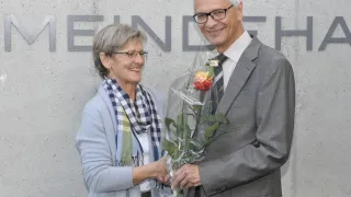Marianne Clavadetscher und Hans Graf (Foto: Christoph Knoch)
