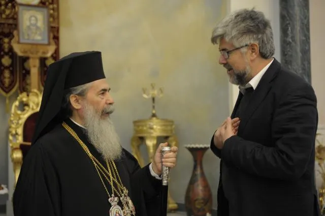 Weihnachtsempfang beim griechisch-orthodoxen Patriarchen (Foto: Christoph Knoch)