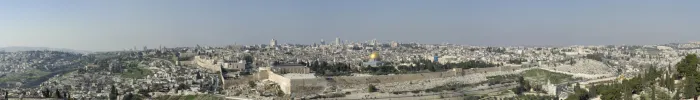 Jerusalem vom &Ouml;lberg (Foto: Christoph Knoch)