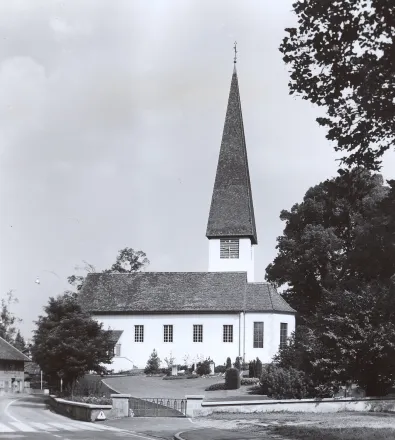 69 Muri Kirche von S&uuml;dwesten_b (Foto: Archiv Hermann von Fischer)