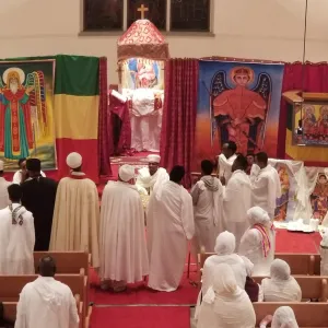 6. Januar &auml;thiopisch-eritreisch orthodoxer GD (Foto: Christoph Knoch)
