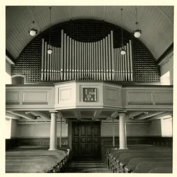 Orgel Muri Umbau 1948 (Foto: Archiv W&auml;lti)