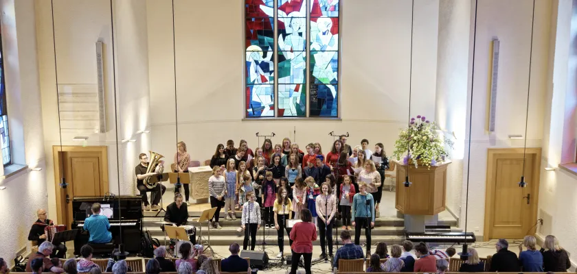 Klangfenster Jugend-+Schülerchor (Foto: Christoph Knoch) Klangfenster Jugend-+Schülerchor (Foto: Christoph Knoch)