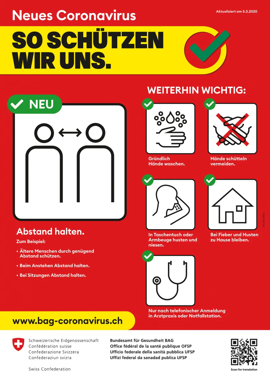 BAG Plakat_neues_coronavirus_so_schuetzen_wir_uns (Foto: BAG)